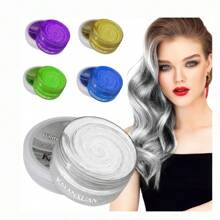 Cera Para Pintar Cabello Colores Diferentes No Permanente Kalaxuan Hair Wax Color Temporal - Marrón Chocolate - Ver 3