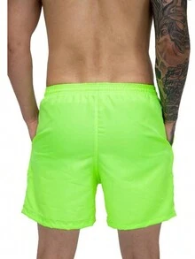Men Shorts - Màu xanh chanh - Xem 2