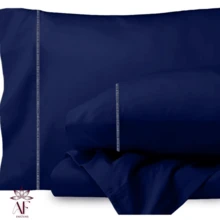 Sheet Sets With Pillowcases - 藏蓝色 - 查看 2