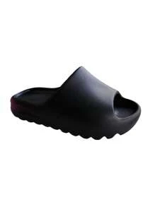 Women Flat Sandals - 黑色 - 查看 1