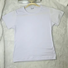 camiseta basica 100%algodao - Branco - Visão 8