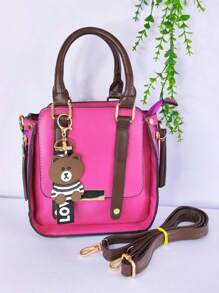 Women Crossbody - 玫紅色 - 查看 1