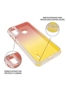 ATTI Rainbow Tornasol Translucent Case For Huawei Nova Y70 - Yellow - View 4