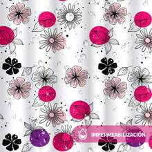 Cortinas de ducha, accesorios de baño, decoración de baño - Multicolor - Ver 4