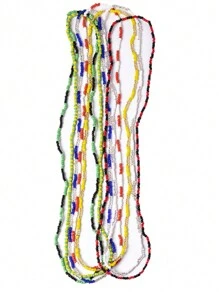 7 Collares 7 Potencias Orula Eleggua Obatala Yemaya Shango Oggun Oshun Ochosi Mazo Potección Yoruba