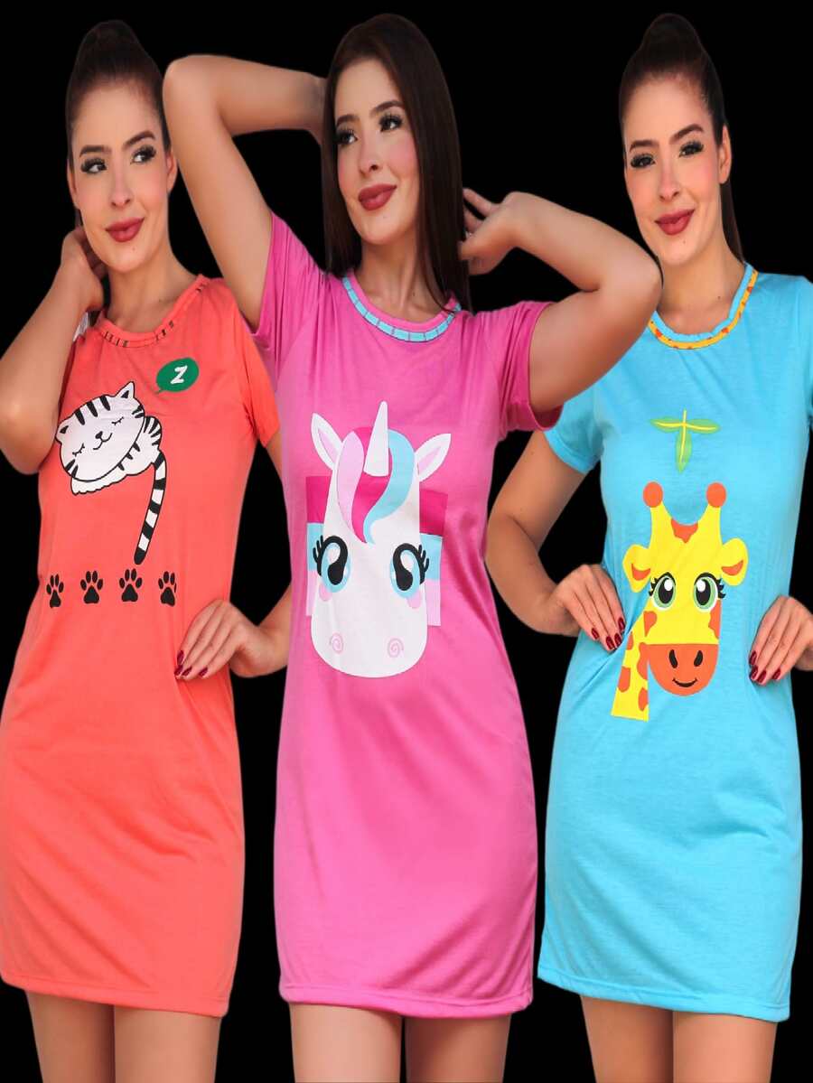 Women Nightgowns & Sleepshirts - Nhiều màu - Xem 1