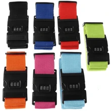 Secure Your Luggage With Multi-Color Combination Lock Packing Belt Luggage Packing Strap Travel Bag Holder Strap For Travel Flight Business Trip Holiday For Suitcase Backpack Bag For School School Accessories School Stuff - Multicolor - View 4