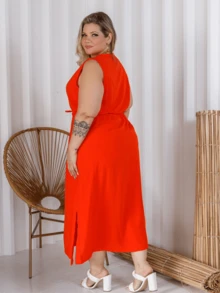 Women Dresses - Đỏ - Xem 4