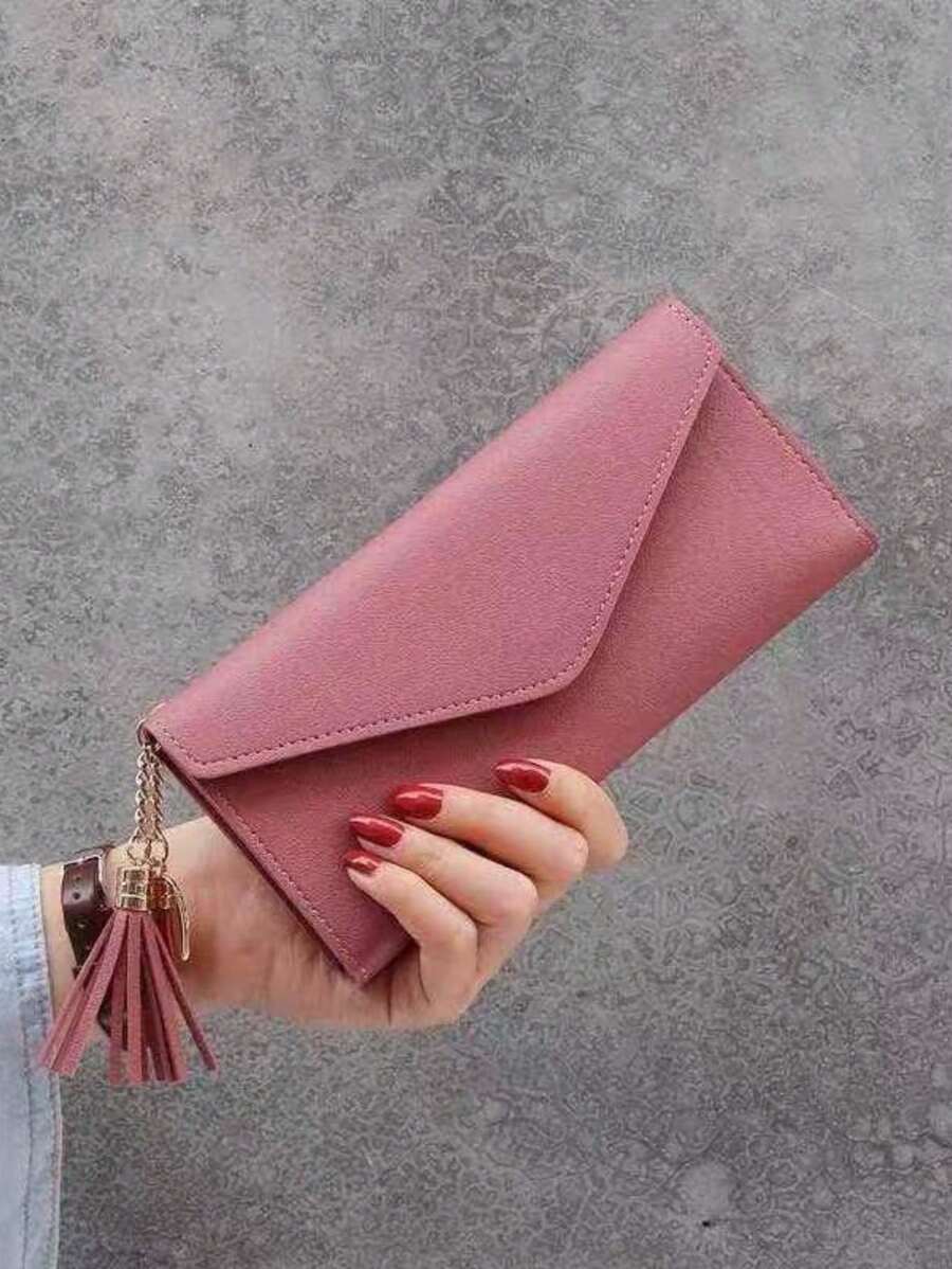 Long Wallets - ורוד עמוק - ראה 1