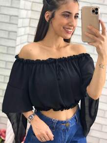 Women Blouses - màu đen - Xem 1