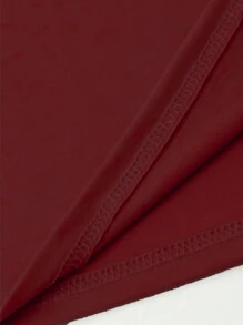 Men T-Shirts - Burgundy - View 5