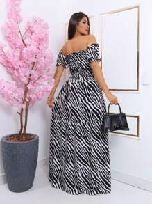 Women Dresses - Đen và trắng - Xem 3