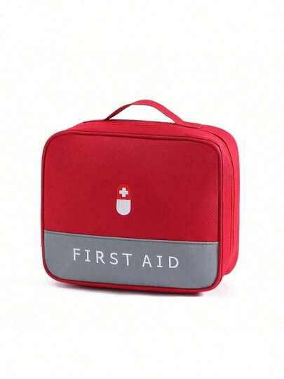 bolsa Primeiros Socorros Médicos Nécessaire Para Viagens, Caixa De Remédios De Emergência Para Uso Doméstico