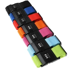 Secure Your Luggage With Multi-Color Combination Lock Packing Belt Luggage Packing Strap Travel Bag Holder Strap For Travel Flight Business Trip Holiday For Suitcase Backpack Bag For School School Accessories School Stuff - Multicolor - View 2