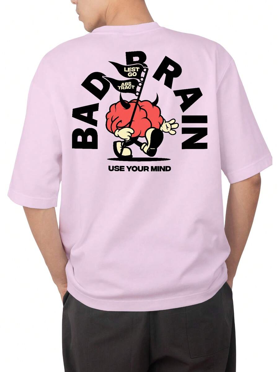 Men T-Shirts - Màu Hồng baby - Xem 1