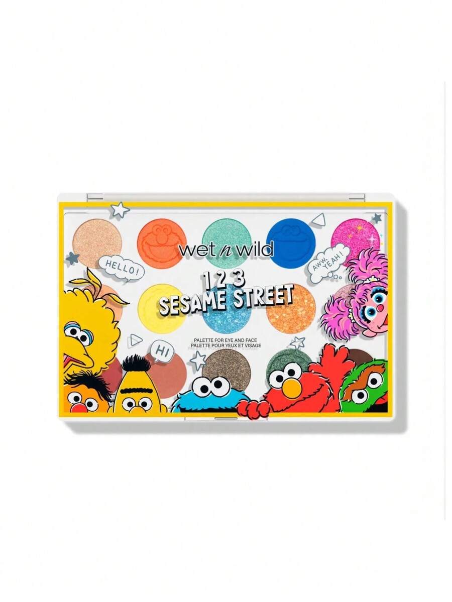 Paleta de sombras para ojos 1 2 3 - Multicolor - Ver 1