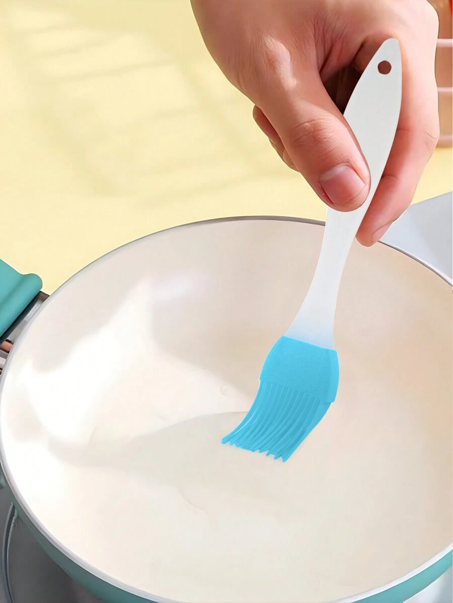 1入組矽膠油刷 - 藍色 - 查看 1