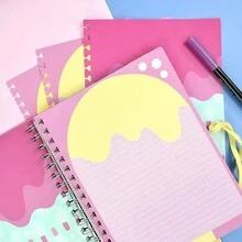 Loja Megalomania Notebooks - 玫紅色 - 查看 4