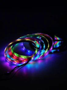 Acosh Neon USB Dữ liệu Sức lực RGBIC Đổi màu Dải đèn LED , WiFi Thông minh Ứng dụng Kiểm soát Đèn LED DIY Chức năng Âm nhạc Đồng bộ hóa A Mộng mơ Buổi tiệc Ánh sáng khí quyển - RGBIC - Xem 9