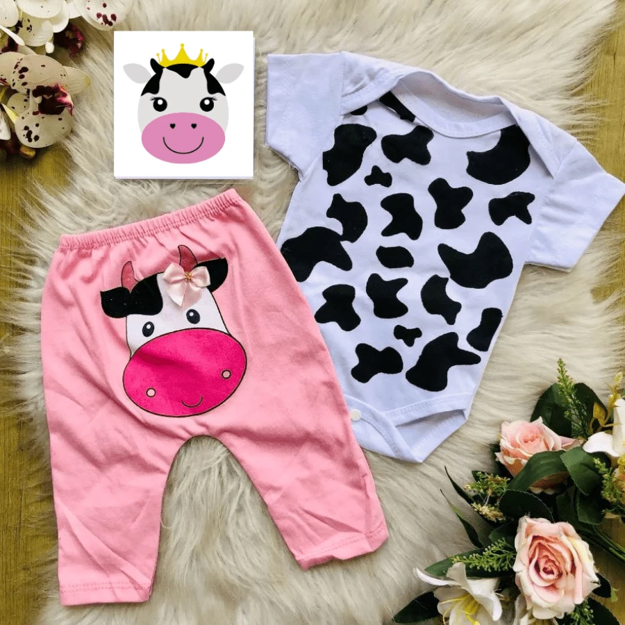 Baby Girls Sets - 淺粉色 - 查看 1