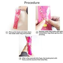 1pc Automatic Inflatable Party Handheld Fireworks Stick For New Year's Party And Other Celebrations, Great For Photoshoot Props - Multi Color Random - View 3