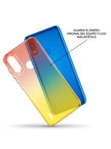 ATTI Rainbow Tornasol Translucent Case For Huawei Nova Y70 - Yellow - View 2