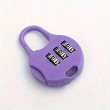 Plastic Password Lock For Locking Pencil Case, Suitcase, Backpack, Handbag Or Drawer - Red - View 4