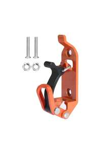 1 Stück Auto Dach Rack Schaufelhalter, Metall Gummierte Klemme, Wand Montierte Werkzeugbox Schnellspann-axt Rack Wand Montierte Werkzeugbox, Lkw Boot Wandhalterung, Sicher Und Multifunktional Auto Dach Rack, Offroad Fahrzeugzubehör, Marineausrüstung, Werkzeughalter, Landegestell Halten Schaufel Und Axt Usw. - Verschiedenfarbig - Übersicht 2