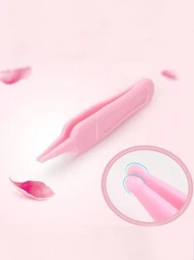 2pcs Newborn Baby Nasal Cleaning Tweezers + Ear Cleaning Clip Set, Infant Nasal Aspirator For Clearing Mucus - Pink - View 5