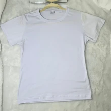 camiseta basica 100%algodao - Branco - Visão 3