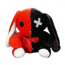 Peluche Cariñito Rockero Kawaii - Rojo - Ver 1