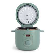 Create 2L Electric Rice Cooker With Steamer Basket - ✅ 24/48h Delivery To Spain (Peninsula) - RICE COOKER STUDIO - Dark Green - View 2
