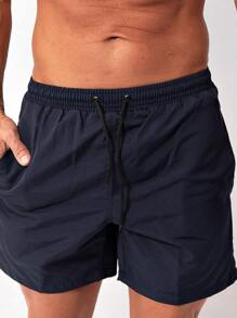 Men Shorts - 黑色 - 查看 2