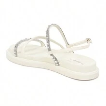 Women Flat Sandals - 白色 - 查看 3