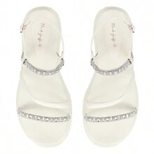 Women Flat Sandals - 白色 - 查看 4