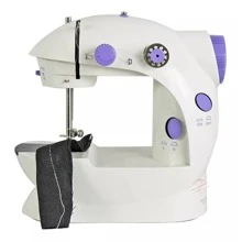 Mini Maquina De Coser Electrica Recta Portatil Costura 9935 - Morado - Ver 1