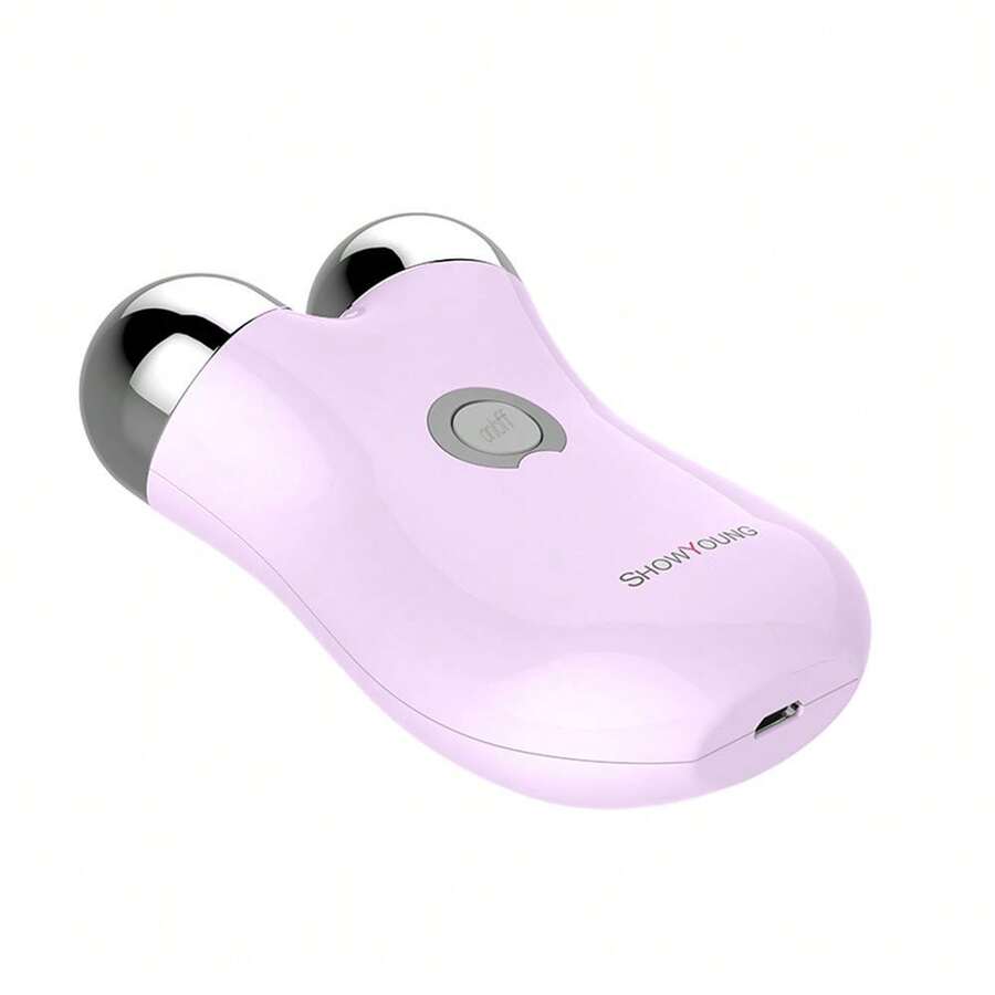Tonificador Facial Electrónico Vak Cara Lifting Arrugas Ojos Rostro - Lila Púrpura - Ver 1