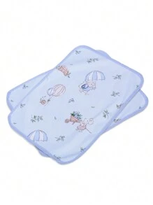 1 Stück wasserdichte, atmungsaktive und waschbare Baby Wickelunterlage, wahlweise in mehreren Größen, doppelseitige Neugeborenen Baby Wickelauflage Matratze, universelle Baby Wickelunterlage für alle Jahreszeiten, Baby Wickelauflage Matratze, weich, bequem und trocken, Baby Dusche Familien Dekorationen Geschenke