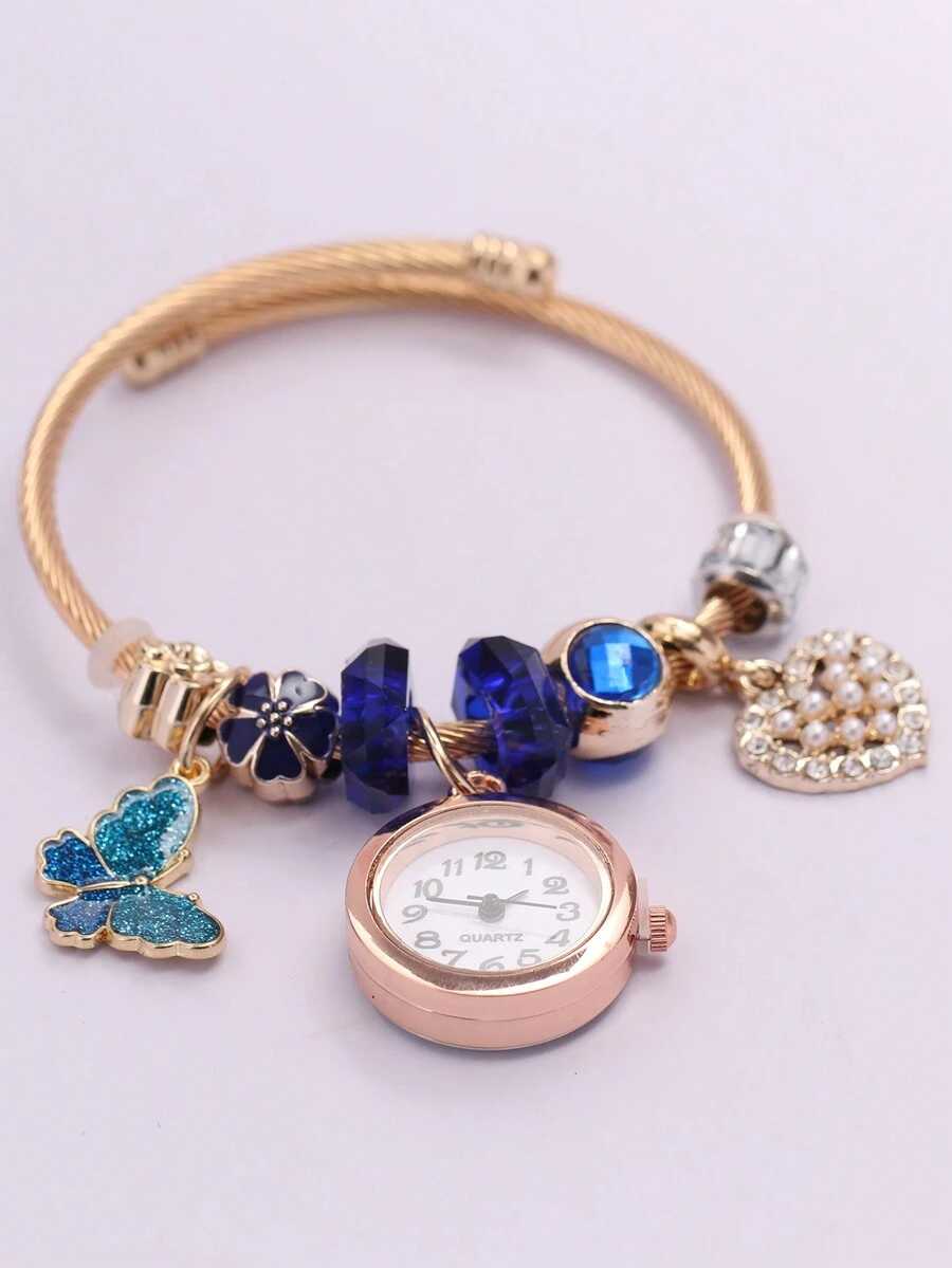 Women's Quartz Watches - 藍色 - 查看 1