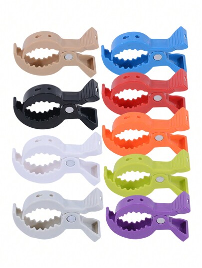 Fermacoperte per passeggino neonato, Fermi per zanzariera passeggino neonato, Accessori con molletta per passeggino neonato, molletta in alligatore durevoli disponibili in più colori