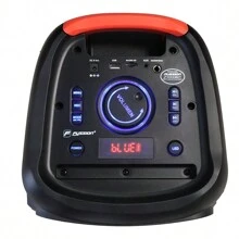 Bafle Amplificado Bocina Portátil 12 pulgadas bluetooth BOOM con micrófono - Negro - Ver 5