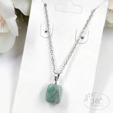 Pendant Necklaces - Vòng cổ đá Amazonite - Xem 1