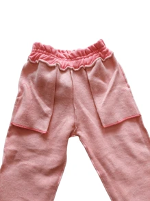 Young Girls Pants - 淺粉色 - 查看 3