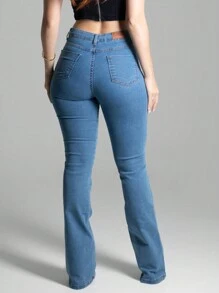Women Jeans - Light Wash - View 2