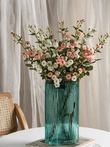 1 Bouquet/2 Bouquets 70cm Artificial Roses, Suitable For Wedding Decoration, Valentine's Day Decoration, Birthday Decoration, Anniversary Decoration, Home Decor, Tabletop Decor, Bedroom And Bathroom Decor, Desk Decor, Room Decor, Autumn Decor, Autumn Planter Decor, Also Applicable For Home, Party And Wedding Decoration, Valentine's Day, Graduation Gifts - Pink - View 7