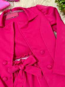 Young Girls Sets - 玫紅色 - 查看 4