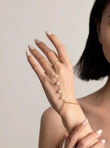 1 Miếng Đúng mốt & Cá nhân hóa Toàn trận Xu hướng: Cắt giảm Loại bướm & Ngọc trai Giả Mở Vòng liên Vòng tay Đối với phụ nữ , Giản dị/tiệc tùng , Nhiều phong cách Có sẵn - Phần B - Xem 1