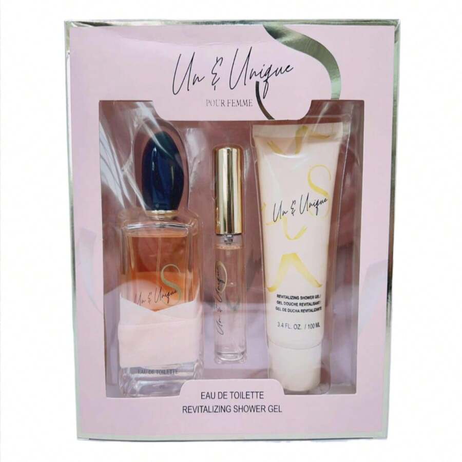 Perfume For Women. 3pz Kit! 2 Perfume And 1 Cream, Light Aroma, Maintains A Long-Lasting Fragrance. - Fresh - View 1