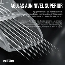Cartucho para tatuaje profesional RL ROUND LINER 16 PIEZAS FROTTAGE TATTOO TATUAR - Negro - Ver 3