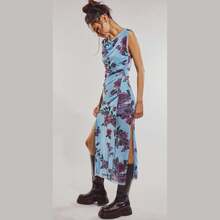 Free People Carmel Midi Dress In Blue - Blue - View 4